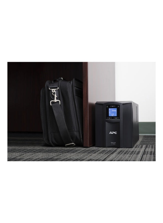 اي بي سي SMC1500IC | مزوّد طاقة غير منقطع (UPS) من APC طراز Smart-UPS C بقدرة 1500 فولت-أمبير، مزوّد بشاشة LCD، يعمل على 230 فولت، مع ميزة SmartConnect - Image 4